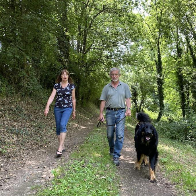 Vakantiehuis La Poire, Op Landgoed Aan De Dordogne Prudhomat Buitenkant foto