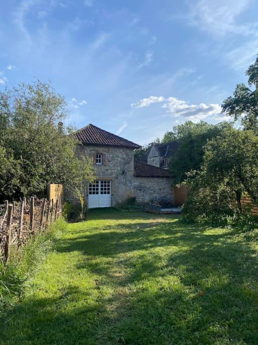 Vakantiehuis La Poire, Op Landgoed Aan De Dordogne Prudhomat Buitenkant foto