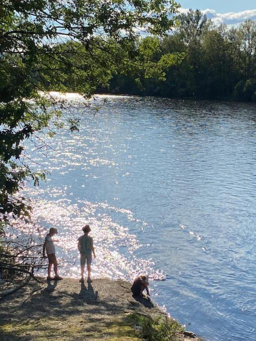 Vakantiehuis La Poire, Op Landgoed Aan De Dordogne Prudhomat Buitenkant foto