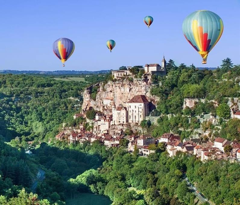 Vakantiehuis La Poire, Op Landgoed Aan De Dordogne Prudhomat Buitenkant foto