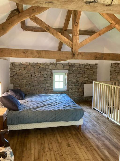 Vakantiehuis La Poire, Op Landgoed Aan De Dordogne Prudhomat Buitenkant foto