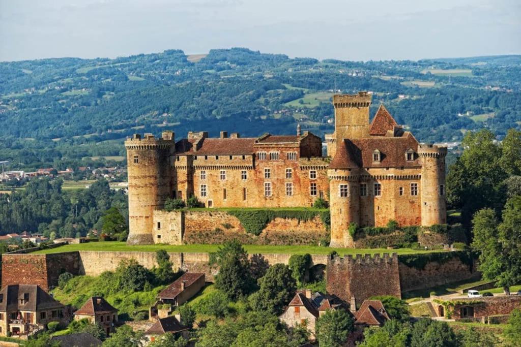 Vakantiehuis La Poire, Op Landgoed Aan De Dordogne Prudhomat Buitenkant foto